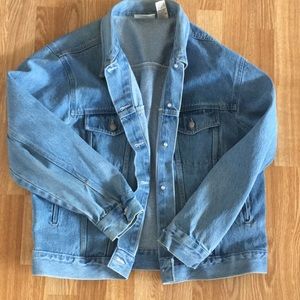 Denim jacket size large